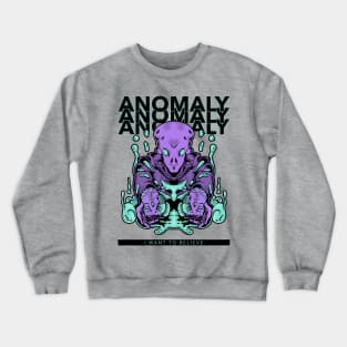 Sci Fi Alien Anomaly Crewneck Sweatshirt